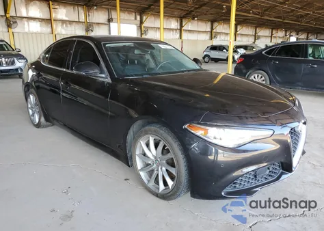 2017 Alfa Romeo Giulia Ti Q4 from USA, damaged, VIN ZARFAEEN2H7536966